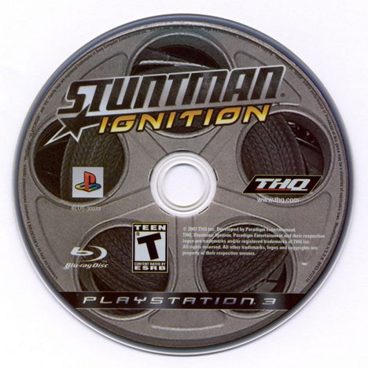 Stuntman Ignition disc for PlayStation 3 (PS3) video game