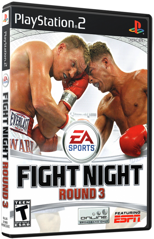 Fight Night: Round 3 cover art for PlayStation 2 (PS2) video game