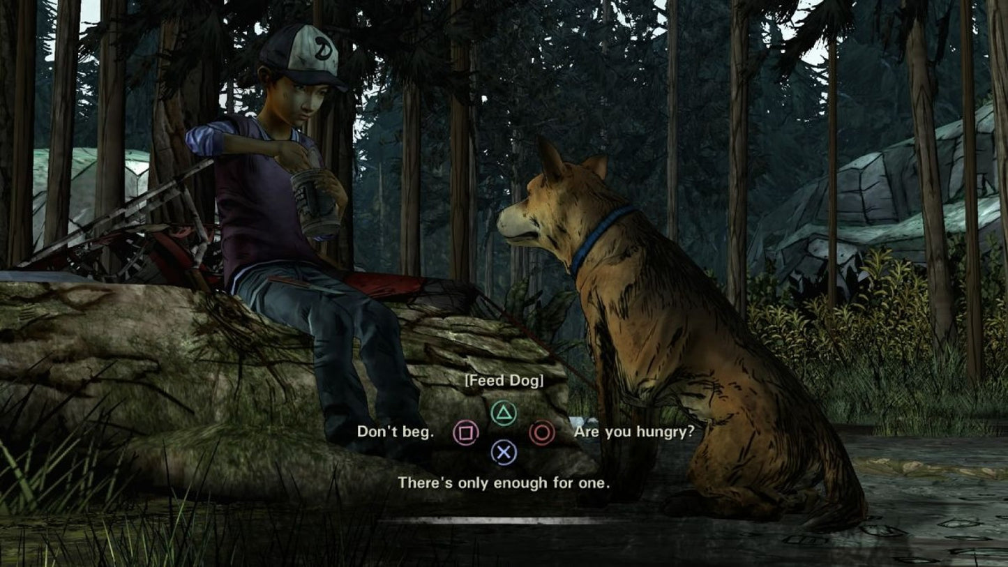 The Walking Dead: Season Two – PlayStation 4 (PS4) video game gameplay, episodic interactive drama adventure.