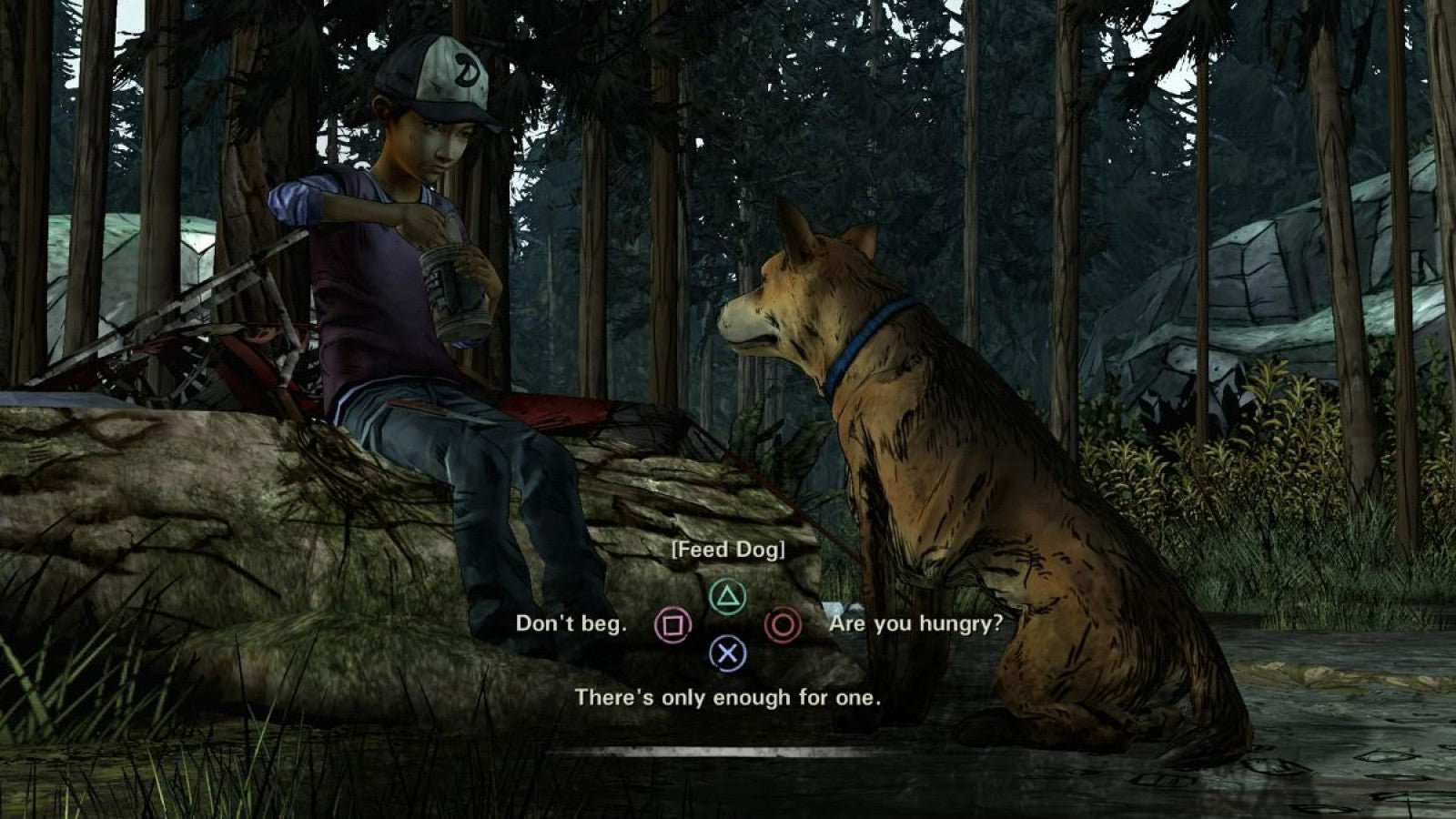 The Walking Dead: Season Two – PlayStation 4 (PS4) video game gameplay, episodic interactive drama adventure.