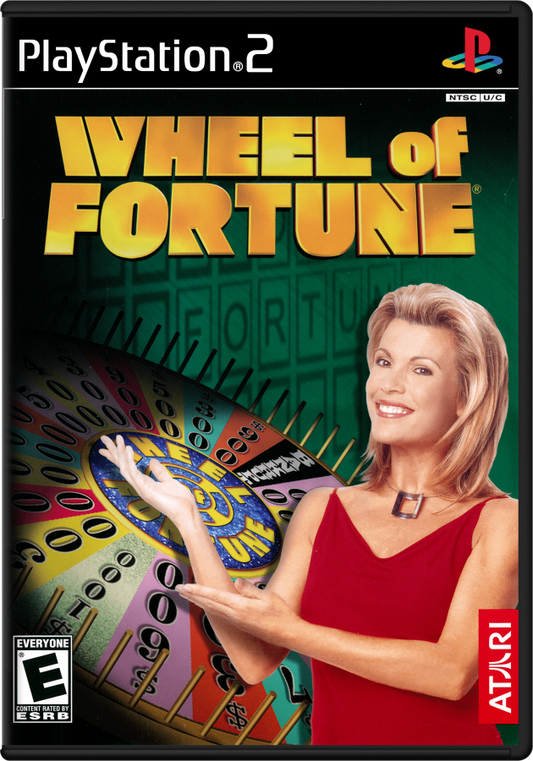 Wheel of Fortune cover art for Playstation 2 (PS2) video game