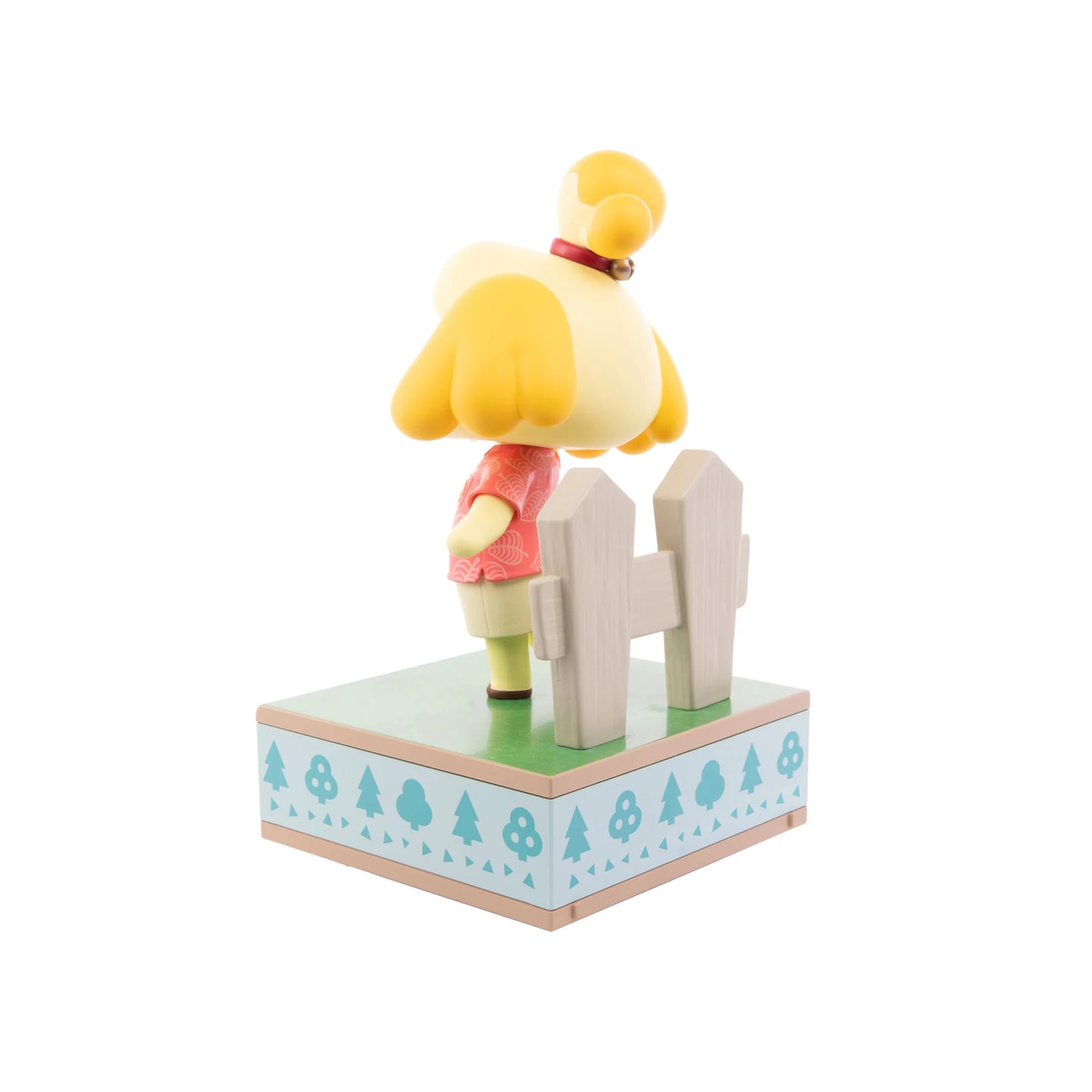 Isabelle 9 inch statue by First 4 Figures detailed Animal Crossing collectible featuring beloved Shih Tzu character cheerful pose and premium high quality display piece celebrating the Nintendo life simulation franchise