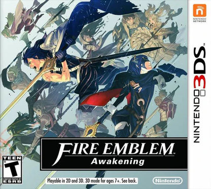 Fire Emblem: Awakening cover art for Nintendo 3DS (3DS) tactical role-playing video game