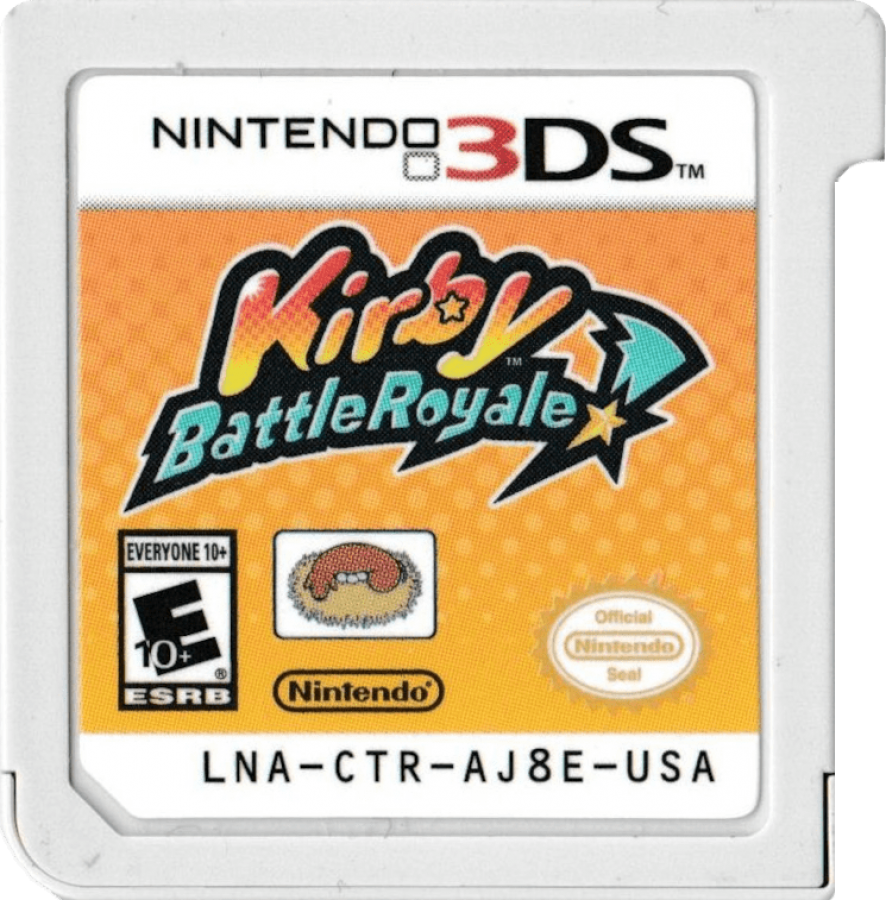 Kirby Battle Royale Nintendo 3DS 3DS for video game enthusiasts featuring multiplayer arena combat fast paced Kirby action multiple game modes copy abilities colorful stages competitive battles and collectible gaming appeal cartridge