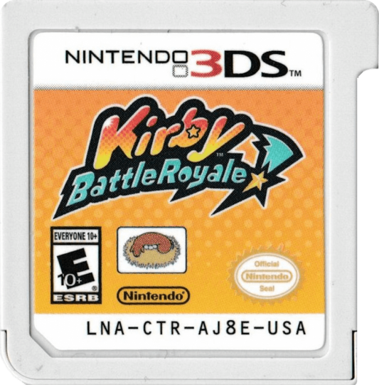Kirby Battle Royale Nintendo 3DS 3DS for video game enthusiasts featuring multiplayer arena combat fast paced Kirby action multiple game modes copy abilities colorful stages competitive battles and collectible gaming appeal cartridge