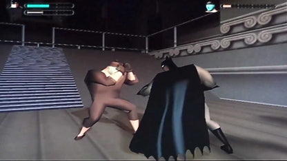 Batman: Vengeance for PlayStation 2 with animated superhero action and crime-fighting theme gameplay