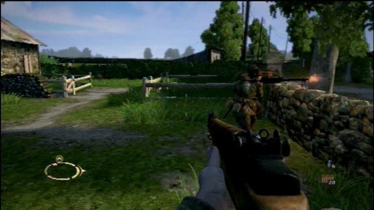 Brothers in Arms: Hell's Highway gameplay for PlayStation 3 (PS3) video game