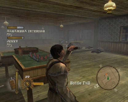 Gun GameCube game featuring Wild West action-adventure gameplay and open-world shooting missions screenshot