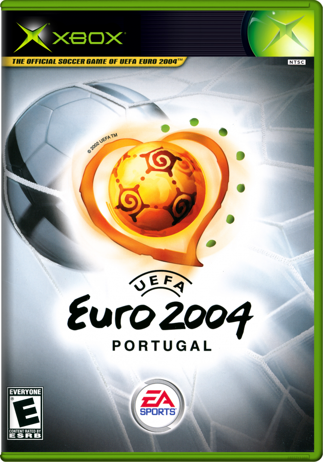 UEFA Euro 2004 cover art for Xbox (XBOX) video game 