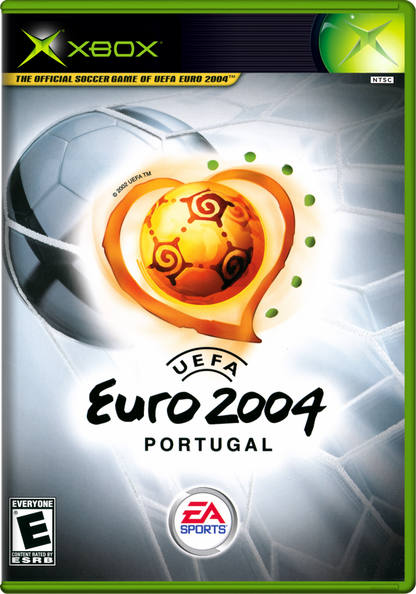 UEFA Euro 2004 cover art for Xbox (XBOX) video game 