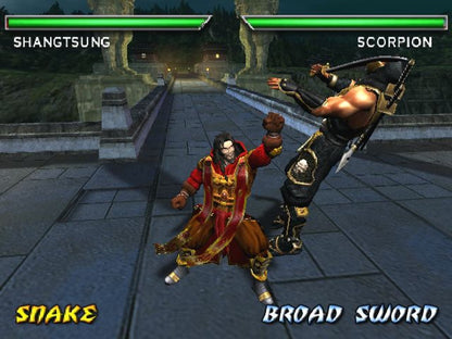 Mortal Kombat Deadly Alliance PlayStation 2 (PS2) fighting video game gameplay