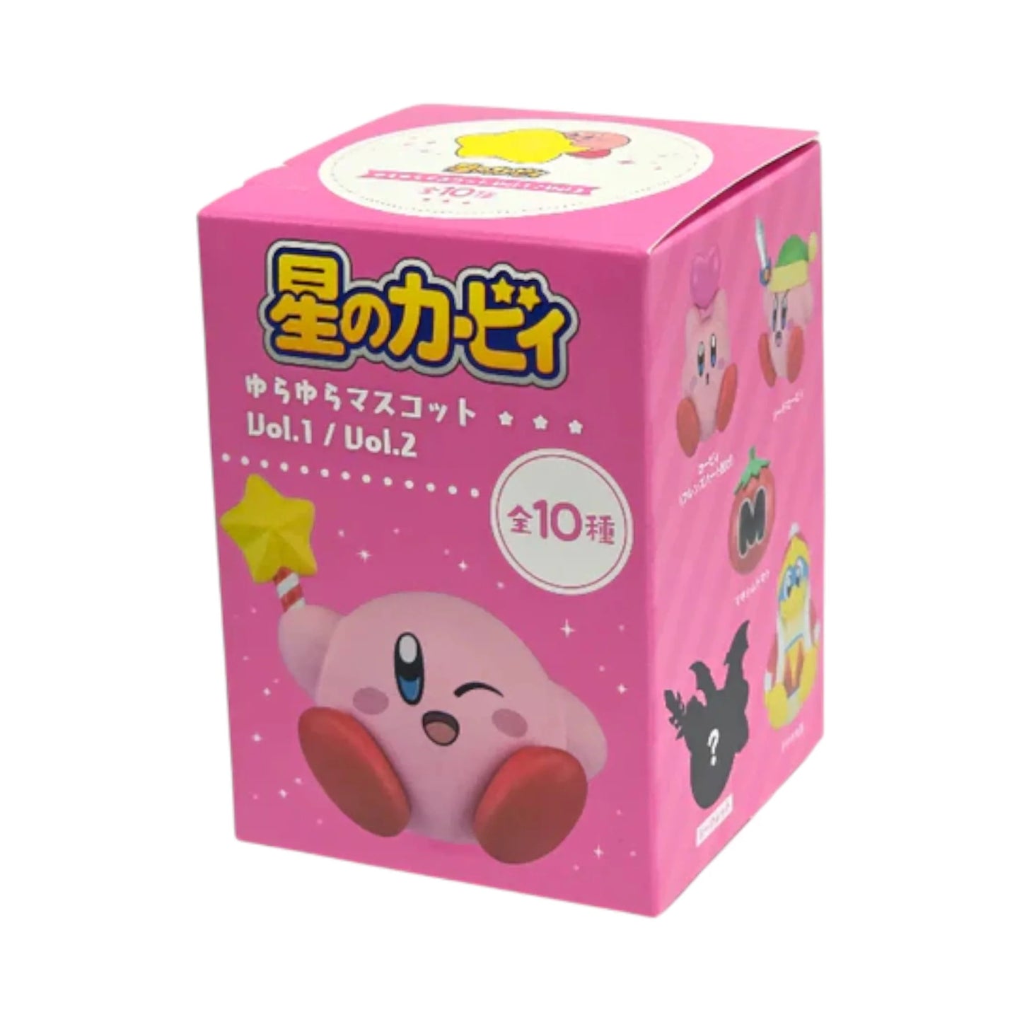 Kirby Blind Boxes Series 1 Blind Box inspired design featuring collectible video game character mystery box aesthetic adorable pink hero themed mini figures surprise assortment colorful Nintendo inspired collectibles charming display piece presentation box