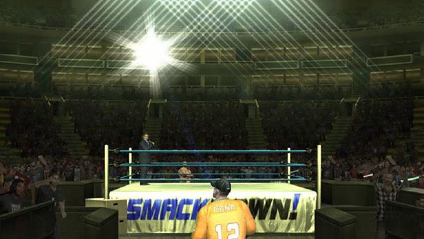WWE SmackDown vs. Raw 2006 – PlayStation 2 (PS2) video game gameplay, pro wrestling.