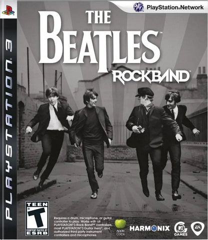 The Beatles Rock Band cover art for PlayStation 3 PS3 video game