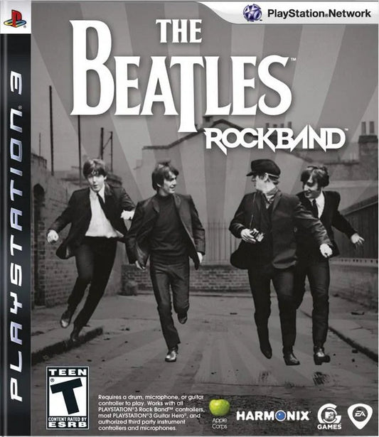 The Beatles: Rock Band cover art for PlayStation 3 (PS3) video game