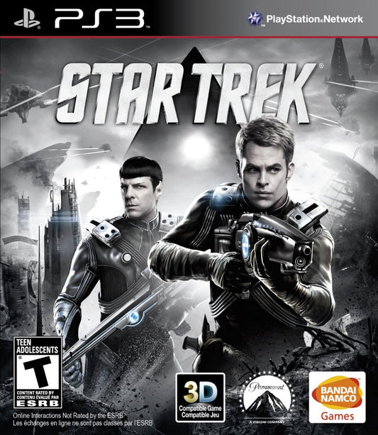 Star Trek cover art for PlayStation 3 (PS3) video game.