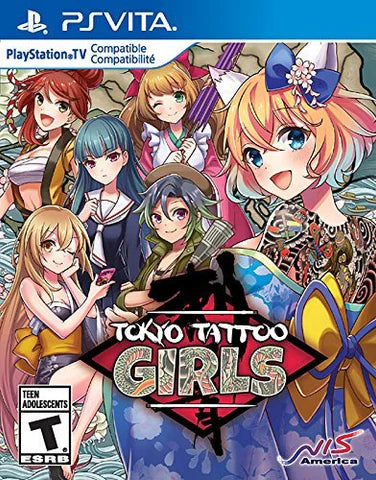 Tokyo Tattoo Girls cover art for PlayStation VITA (PS VITA) video game
