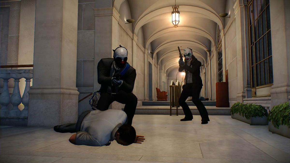 Payday 2: Crimewave – PlayStation 4 (PS4) video game gameplay, cooperative first-person shooter