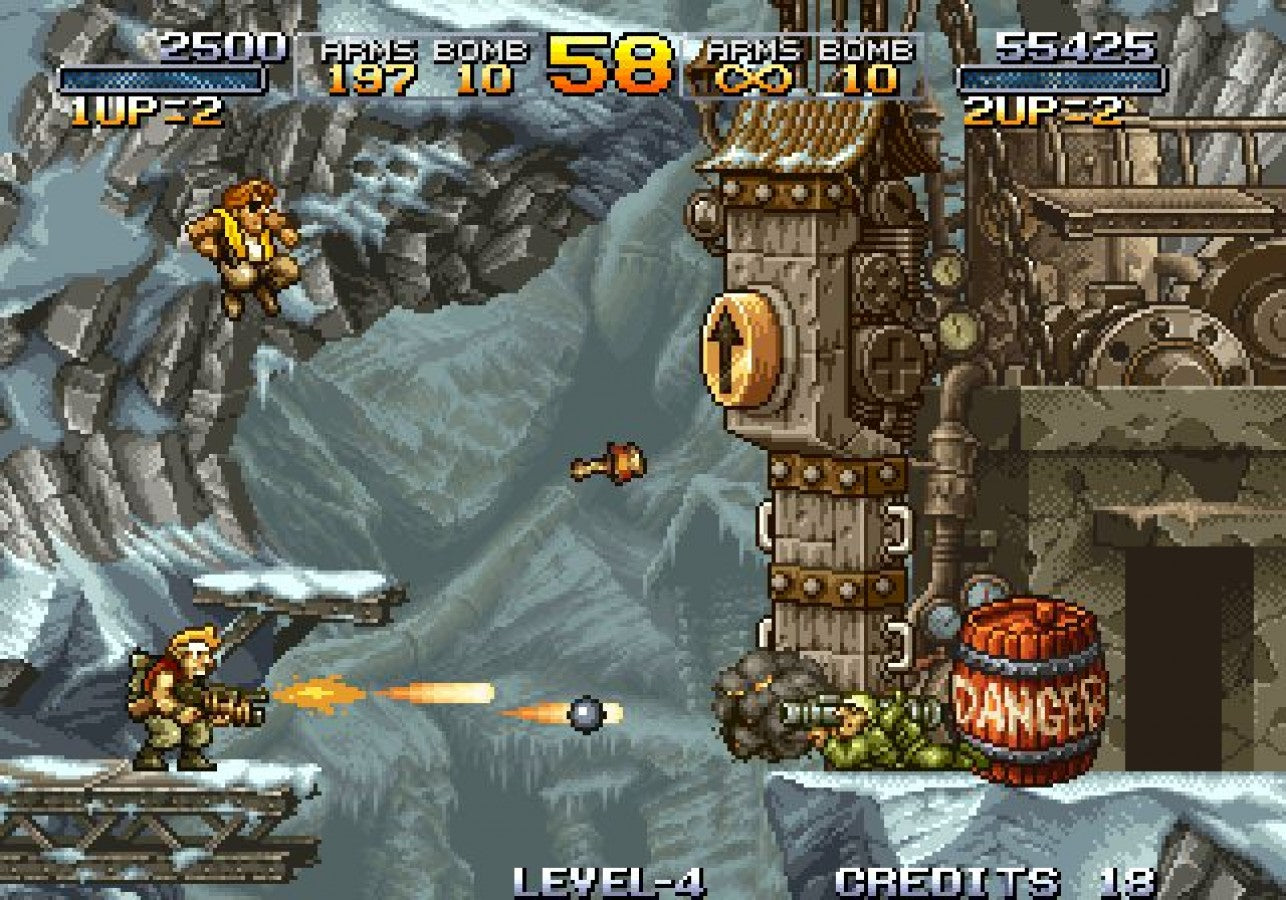 Metal Slug Anthology – Nintendo Wii (Wii) run and gun arcade shooter video game gameplay