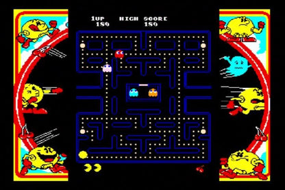 Namco Museum Nintendo GameCube GC video game, classic arcade game compilation, retro Namco titles, console collection game gameplay screenshot