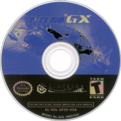 F-Zero GX – GameCube (GC) Front Cover Disc Art for this GamecCube Video Game
