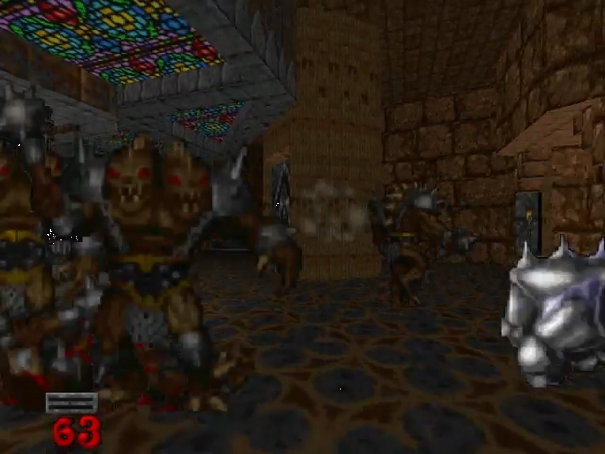 Hexen gameplay for Nintendo 64 N64 video game