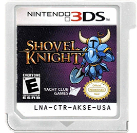 Shovel Knight cartridge for Nintendo 3DS (3DS) action platformer video game
