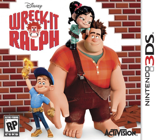 Wreck It Ralph cover art for Nintendo 3DS (3DS) video game
