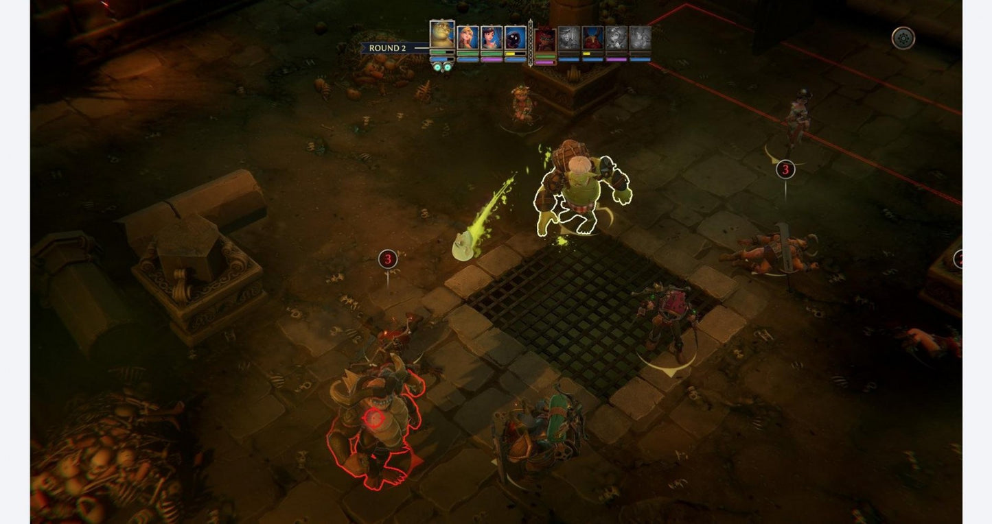 The Dungeon of Naheulbeuk: The Amulet of Chaos [Chicken Edition] gameplay for PlayStation 5 (PS5) tactical RPG video game