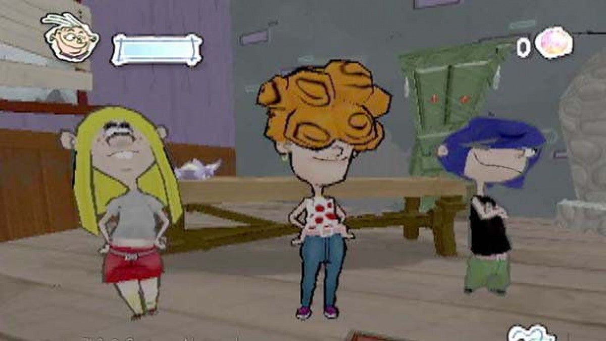Ed, Edd n Eddy: The Mis-Edventures gameplay for PlayStation 2 (PS2) cartoon-based platformer adventure video game