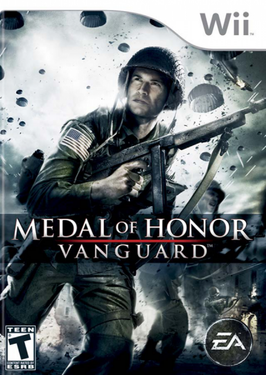 Medal of Honor: Vanguard cover art for Nintendo Wii (Wii) video game
