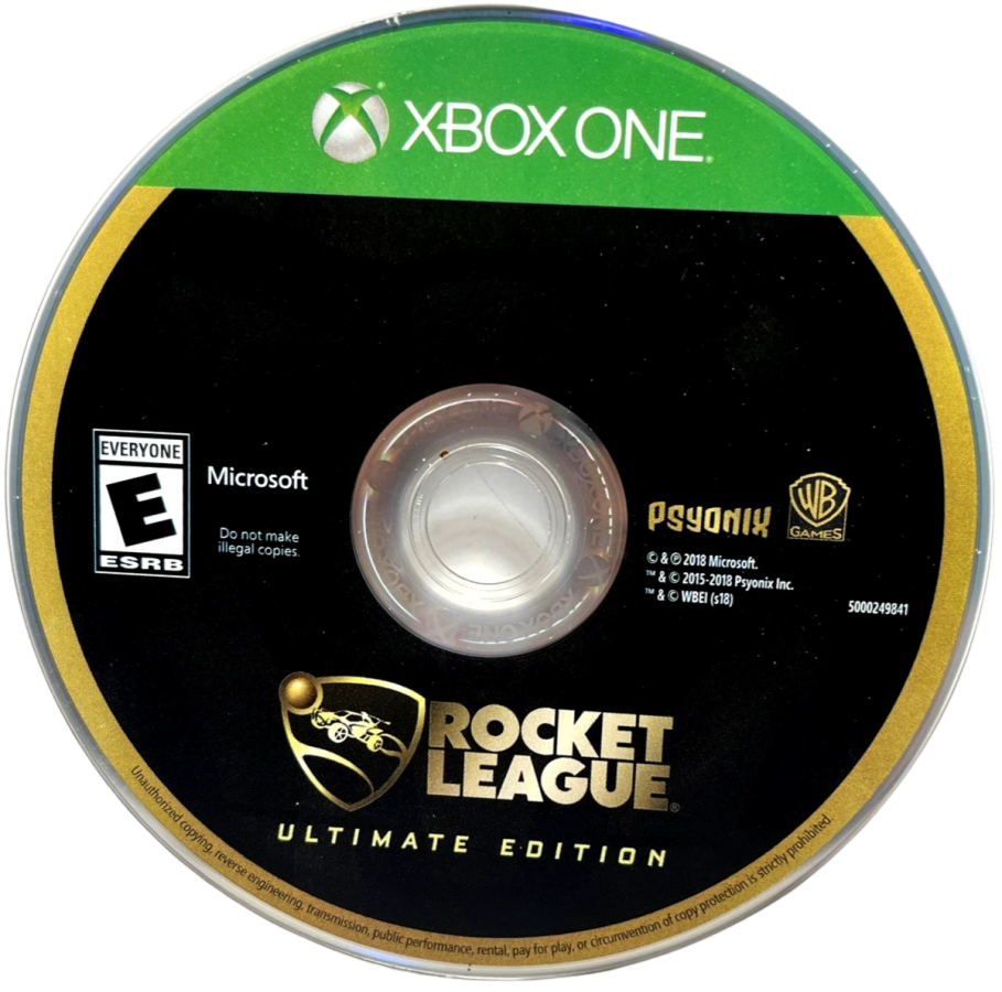 Rocket League [Ultimate Edition] – Xbox One (XONE) disc for vehicular soccer video game
