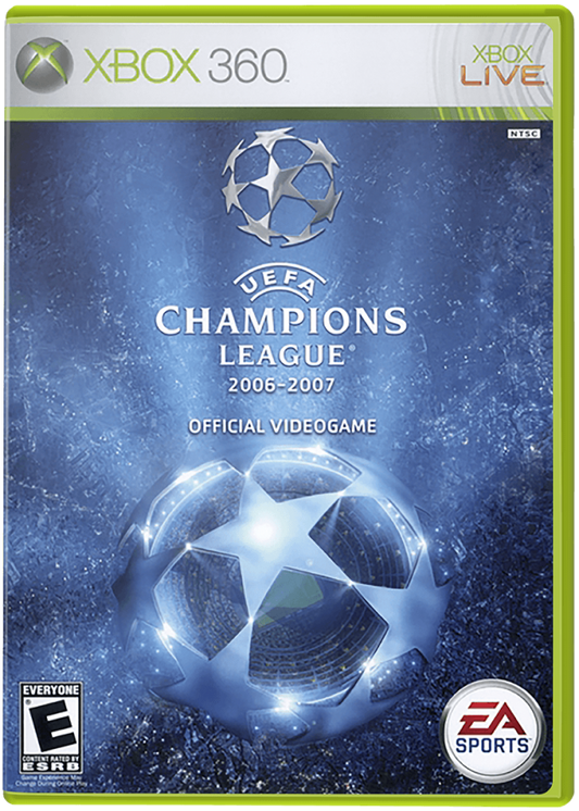 UEFA Champions League 2006-2007 cover art for Xbox 360 (X360) video game