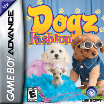 Dogz: Fashion cover art for Game Boy Advance (GBA) video game