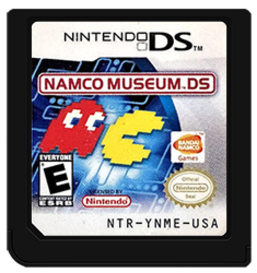 Namco Museum catridge for Nintendo DS (DS) classic arcade game compilation video game