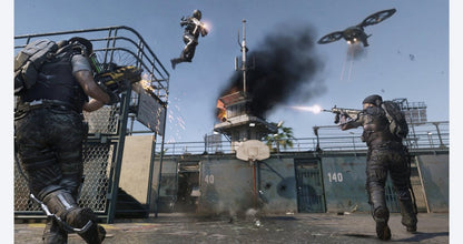 Call of Duty: Advanced Warfare – Xbox One (XONE) gameplay for futuristic first-person shooter game with exo-suit combat