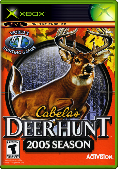 Cabela's Deer Hunt: 2005 Season cover art for Xbox (XBOX) video game