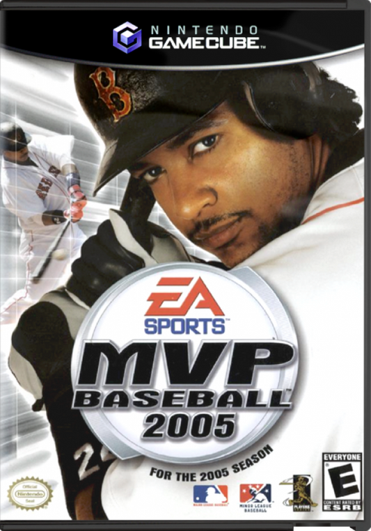 MVP Baseball 2005 cover art for GameCube (GC) video game