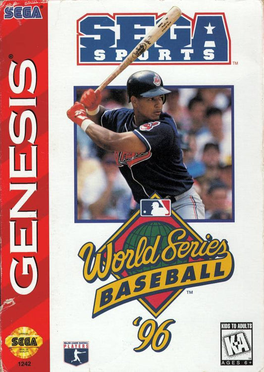 World Series Baseball 96 cover art for Sega Genesis (GEN) video game