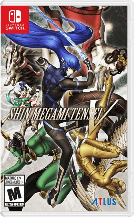 Shin Megami Tensei V cover art for the Nintendo Switch (NS) video game