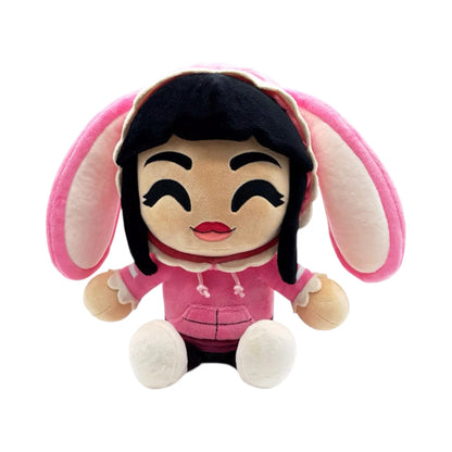 Feng Min 9 Inch Plush collectible Dead by Daylight DBD character plush featuring Feng Min soft plush construction detailed survivor character styling 9 inch size huggable collectible display item video game merchandise and gaming collectible appeal front 