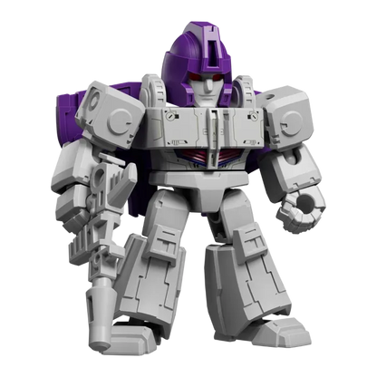 Blokees Transformers Defender Version 06 blind box collectible mini action figure snap fit robot toy Decepticon Autobot character detailed poseable display piece for fans