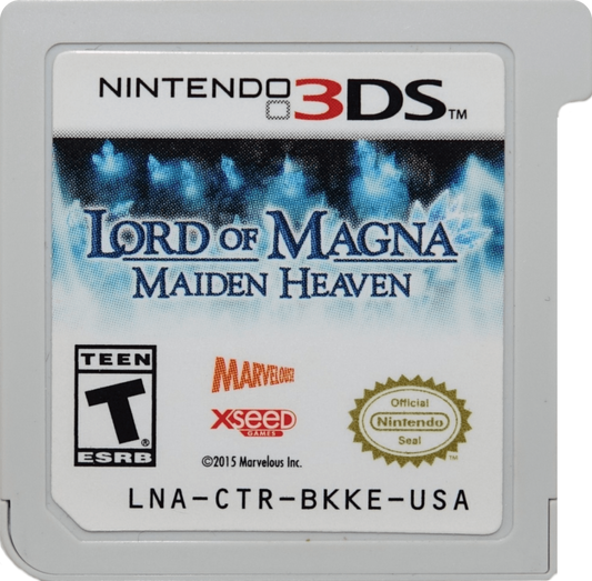 Lord of Magna: Maiden Heaven cartridge for Nintendo 3DS (3DS) role-playing strategy video game
