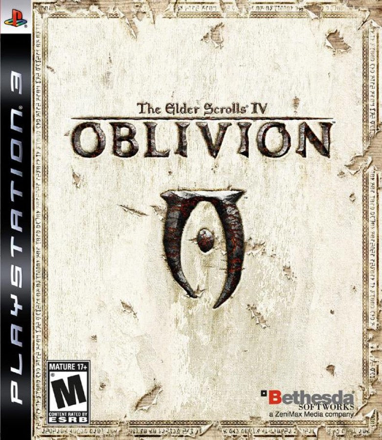 The Elder Scrolls IV: Oblivion cover art for PlayStation 3 (PS3) video game