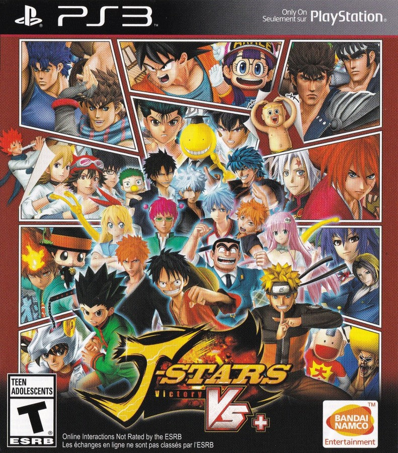 J-Stars Victory VS+ – PlayStation 3 (PS3) | Anime Fighting Crossover Game