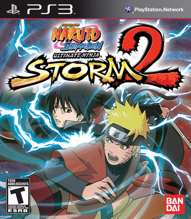 Naruto Shippuden: Ultimate Ninja Storm 2 cover art for PlayStation 3 (PS3) video game
