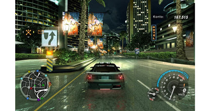 Need for Speed: Underground 2 for Xbox (XBOX) at Gamers INC, featuring a massive open-world city to explore with deep car customization, street racing events, and an immersive tuner culture experience where you build the ultimate custom ride gameplay screenshot