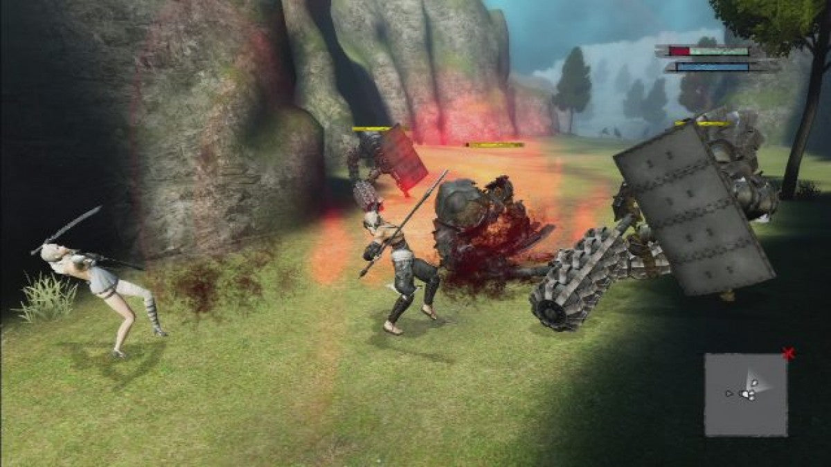 Nier retro PlayStation 3 video game Nier action RPG fantasy sci fi adventure emotional storytelling hack and slash combat console title PlayStation 3 release gameplay