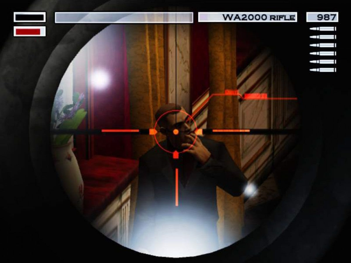 Hitman 2: Silent Assassin gameplay for Playstation 2 (PS2) video game