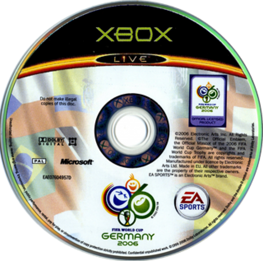 2006 FIFA World Cup Germany PlayStation 2 PS2 for soccer video game fans featuring official FIFA World Cup national teams authentic stadiums tournament mode realistic gameplay international competition multiplayer matches licensed players fast paced football action collectible gaming appeal game disc